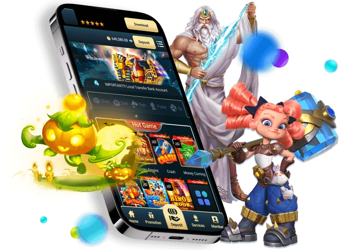 Bàn tay đang giữ điện thoại chơi slot game, thể hiện chiến lược chơi